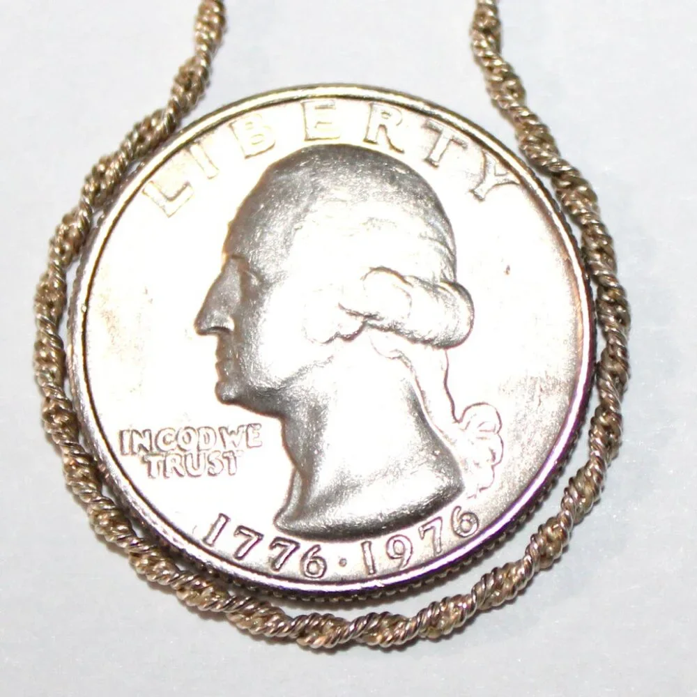 Vintage Western Onyx Sterling Silver Necklace - Picture 4 of 7